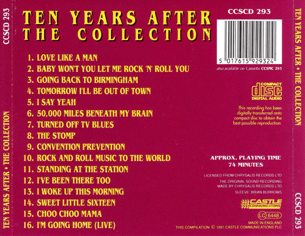 Ten Years After : The Collection (CD, Comp)