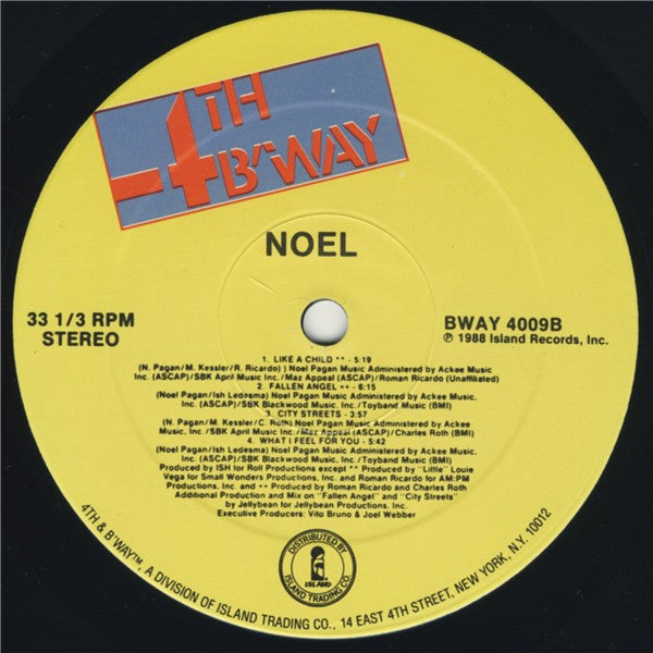 Noel : Noel (LP, Album, SRC)