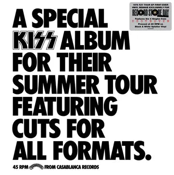 KISS - A Special KISS Tour Album (Black/White Splatter Vinyl)