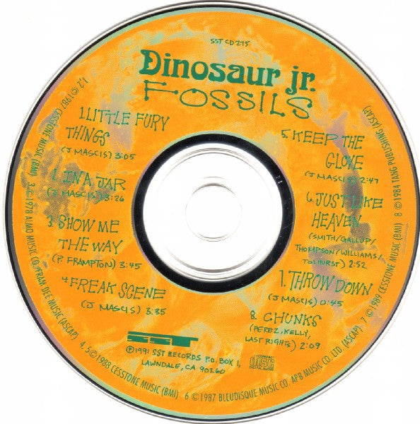 Dinosaur Jr. : Fossils (CD, Comp)