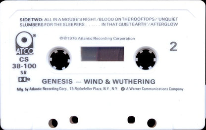 Genesis : Wind & Wuthering (Cass, Album, SR,)