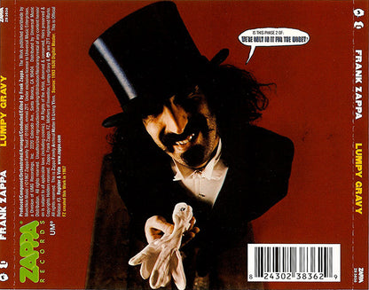 Frank Zappa : Lumpy Gravy (CD, Album, RE, RM)