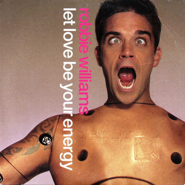 Robbie Williams : Let Love Be Your Energy (CD, Single)