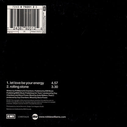 Robbie Williams : Let Love Be Your Energy (CD, Single)