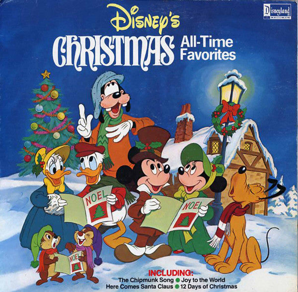 The Disneyland Children's Sing-Along Chorus : Disney's Christmas All-Time Favorites (LP, Album, Club)