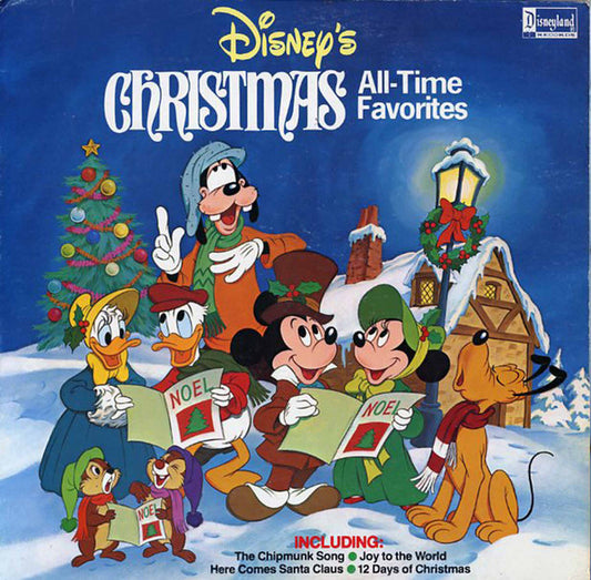 The Disneyland Children's Sing-Along Chorus : Disney's Christmas All-Time Favorites (LP, Album, Club)