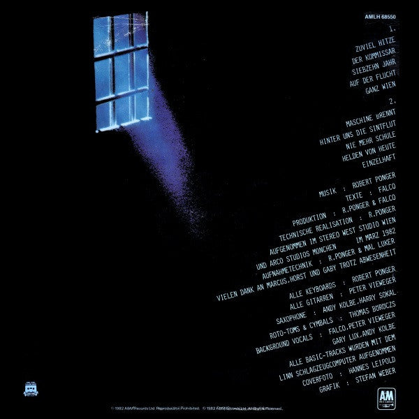 Falco : Einzelhaft (LP, Album)