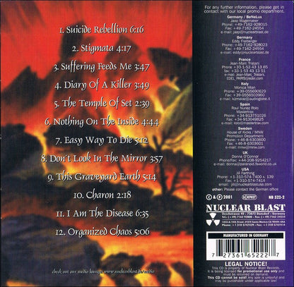 Benediction : Organised Chaos (CD, Album, Promo)