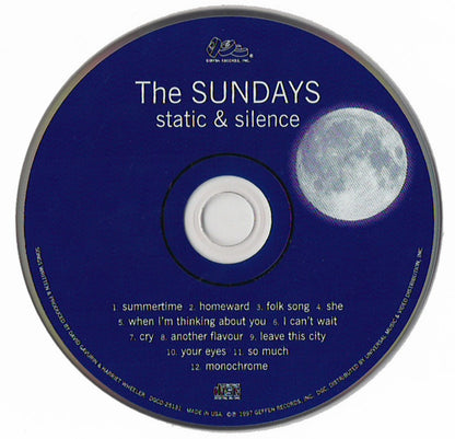 The Sundays : Static & Silence (CD, Album, DAD)