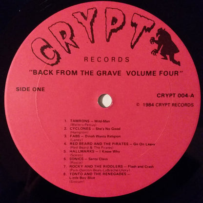 Various : Back From The Grave Volume Four (LP, Comp)