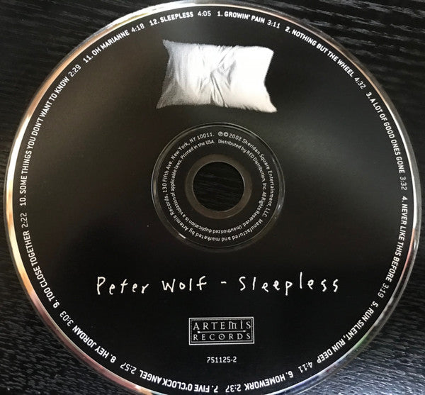 Peter Wolf : Sleepless (HDCD, Album)