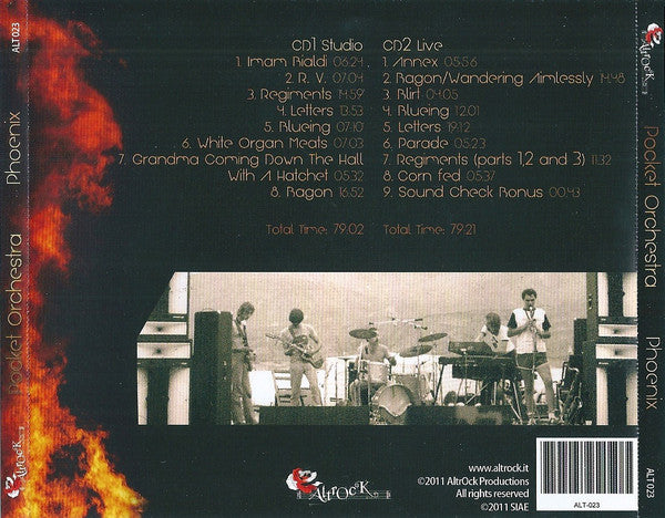 Pocket Orchestra (3) : Phoenix (CD, Album, RE + CD)