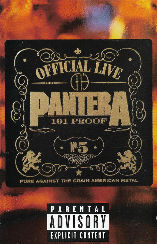 Pantera : Official Live: 101 Proof (Cass, Album)