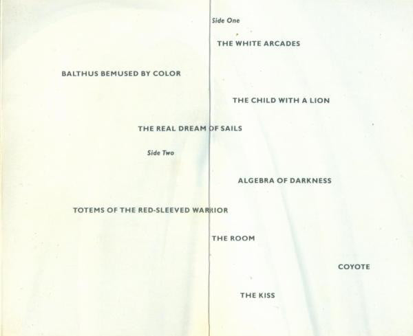 Harold Budd : The White Arcades (Cass, Album, Dol)