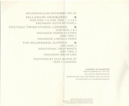 Harold Budd : The White Arcades (Cass, Album, Dol)