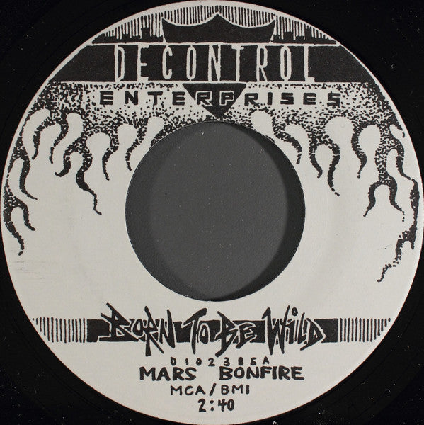 Decontrol (4) : Born To Be Wild (7")