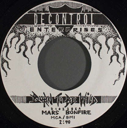 Decontrol (4) : Born To Be Wild (7")