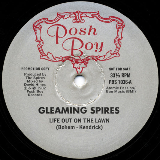 Gleaming Spires : Life Out On The Lawn (12", Promo)