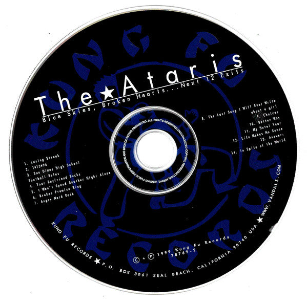 The Ataris : Blue Skies, Broken Hearts...Next 12 Exits (CD, Album)