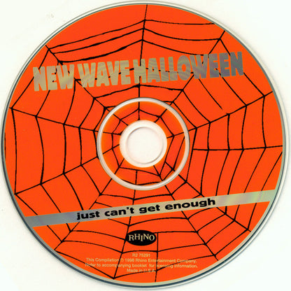 Various : Just Can't Get Enough: New Wave Halloween (CD, Comp, RM)