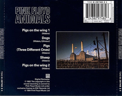 Pink Floyd : Animals (CD, Album, RE, RM)