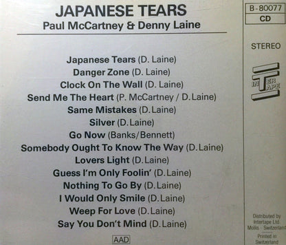 Denny Laine : Japanese Tears (CD, Album, RE)