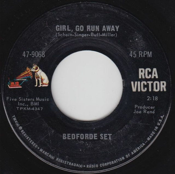 Bedforde Set : The World Through A Tear / Girl, Go Run Away (7", Single)