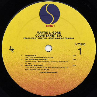 Martin L. Gore : Counterfeit E.P. (12", EP)