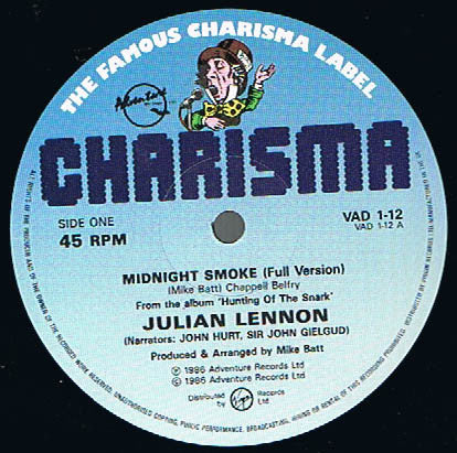 Julian Lennon : Midnight Smoke (12")