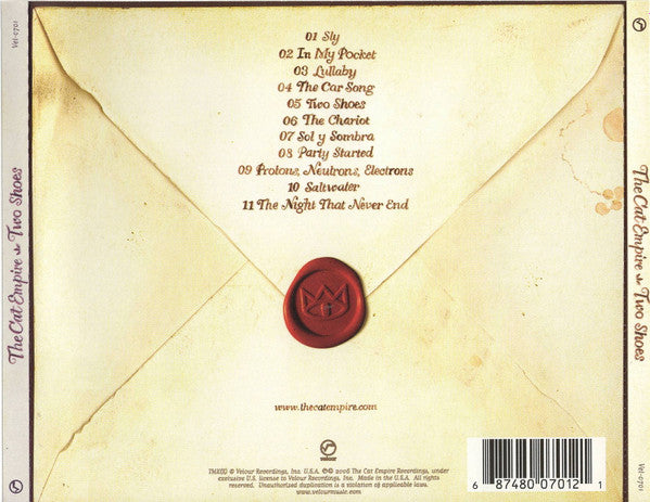 The Cat Empire : Two Shoes (CD, Album, RE)