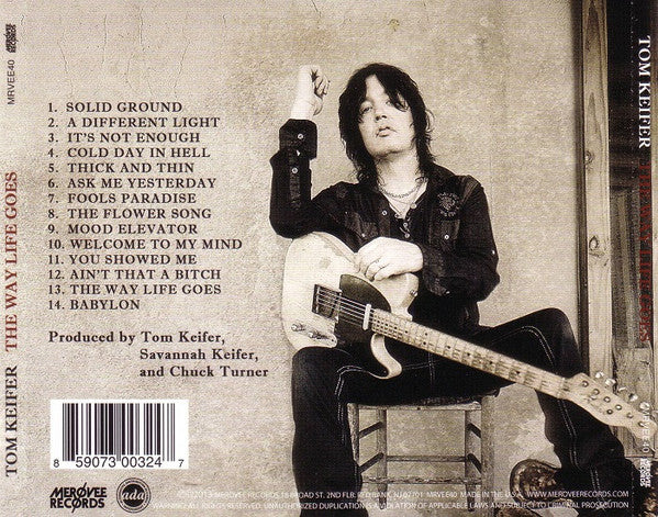 Tom Keifer : The Way Life Goes (CD, Album)