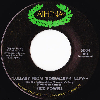 Rick Powell : Take The A-Train / "Lullaby From 'Rosemary's Baby' "  (7")
