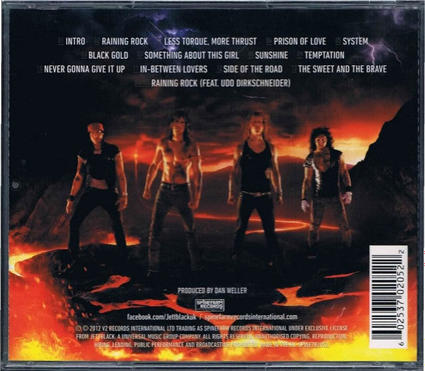 Jettblack : Raining Rock (CD, Album)