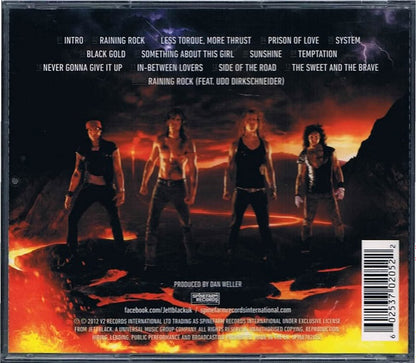 Jettblack : Raining Rock (CD, Album)