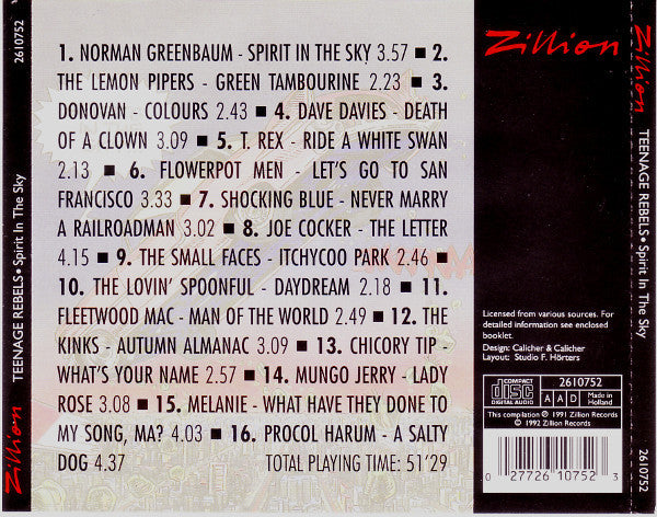 Various : Spirit In The Sky (CD, Comp)