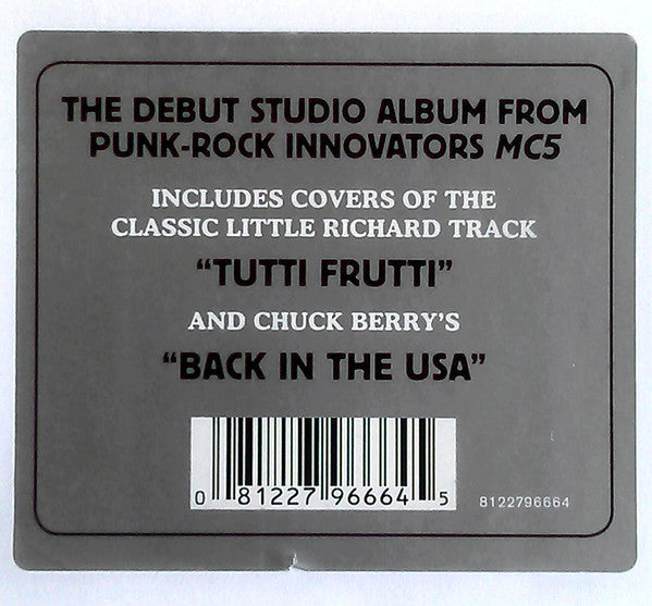 MC5 : Back In The USA (LP, Album, RE)