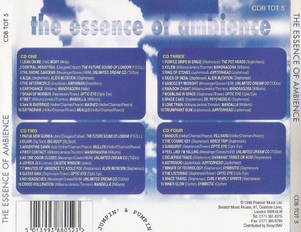 Various : The Essence Of Ambience (4xCD, Comp)