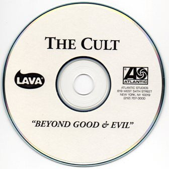 The Cult : Beyond Good And Evil (CDr, Album, Promo)