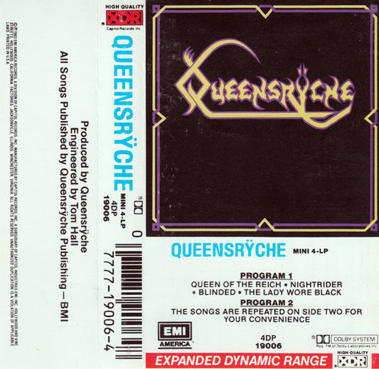 Queensrÿche : Queensrÿche (Cass, MiniAlbum, Dol)