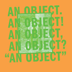 No Age : An Object (CD, Album)