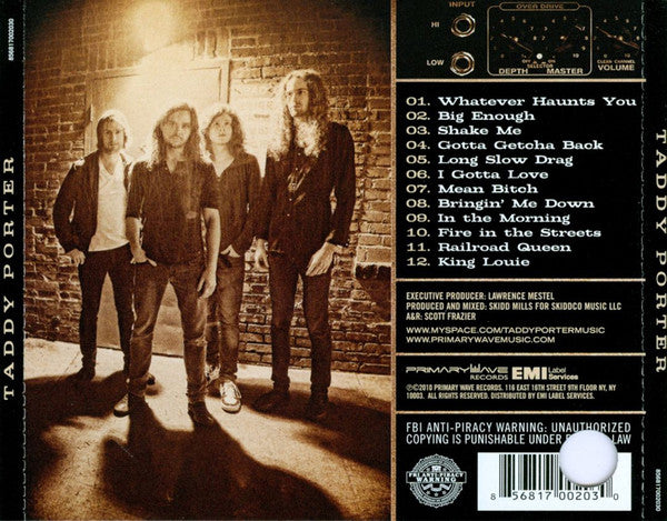 Taddy Porter : Taddy Porter (CD, Album)