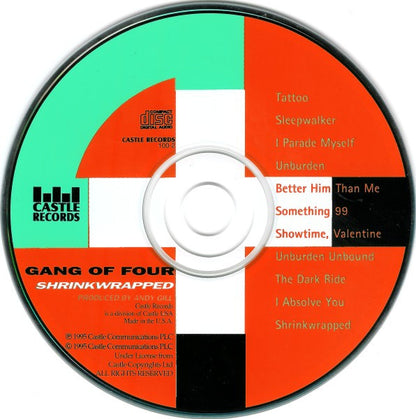 Gang Of Four : Shrinkwrapped (CD, Album)
