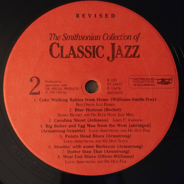 Various : The Smithsonian Collection Of Classic Jazz - Revised (7xLP + Box, Comp)
