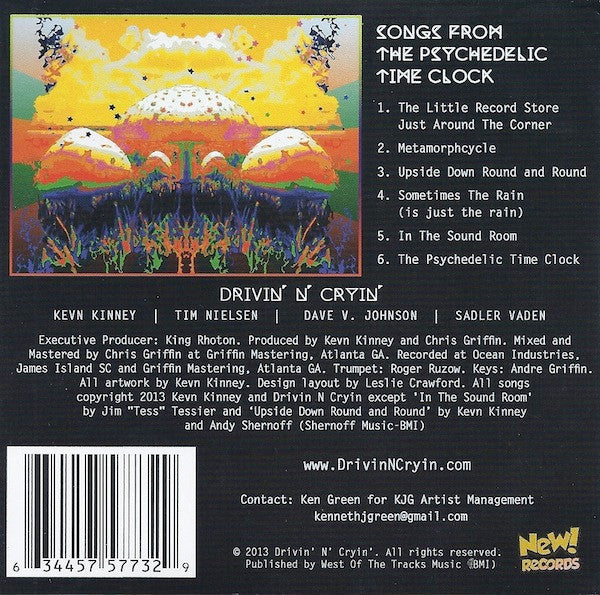 Drivin' N' Cryin' : Songs From The Psychedelic Time Clock (CD, EP)