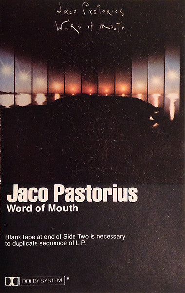 Jaco Pastorius : Word Of Mouth (Cass, Album, Dol)