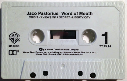 Jaco Pastorius : Word Of Mouth (Cass, Album, Dol)