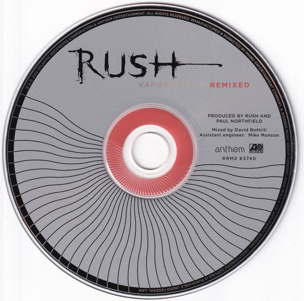 Rush : Vapor Trails Remixed (CD, Album, RE, Dig)