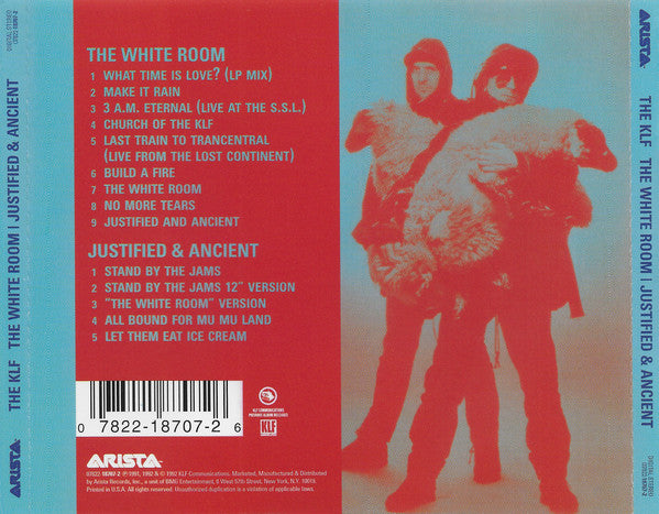 The KLF : The White Room (CD, Album, RE)