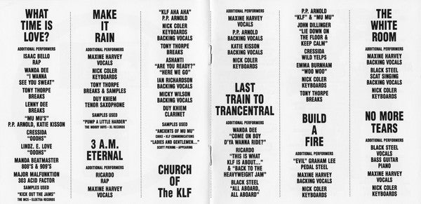 The KLF : The White Room (CD, Album, RE)
