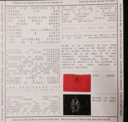 Radiohead : Amnesiac (CD, Album)